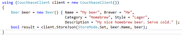 Beer JSON Code