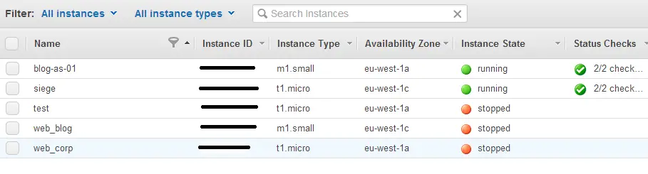 AWS Instances