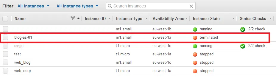 AWS Instances