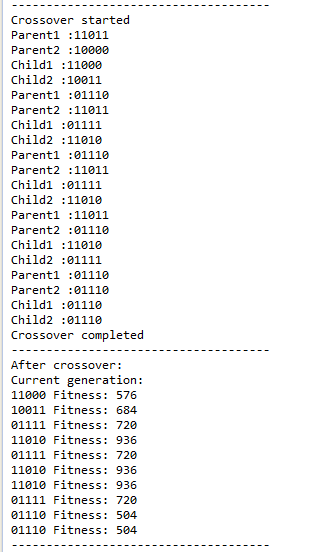 Genetic Algorithm 4