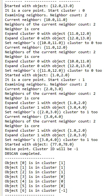 DBSCAN 2