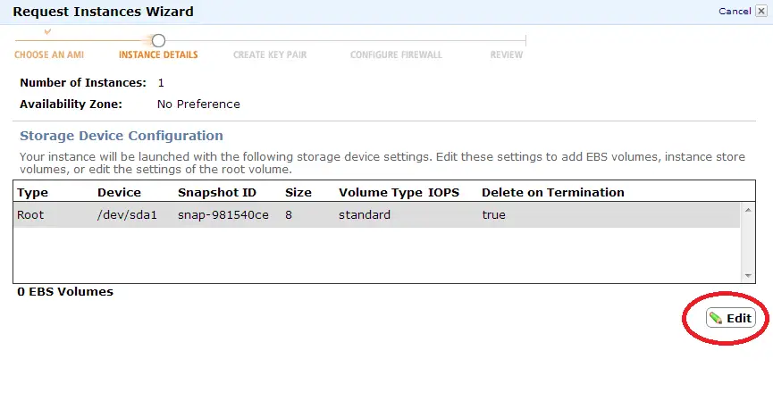 AWS Change Disk Size