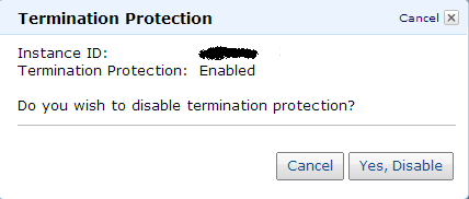 AWS Termination Protection