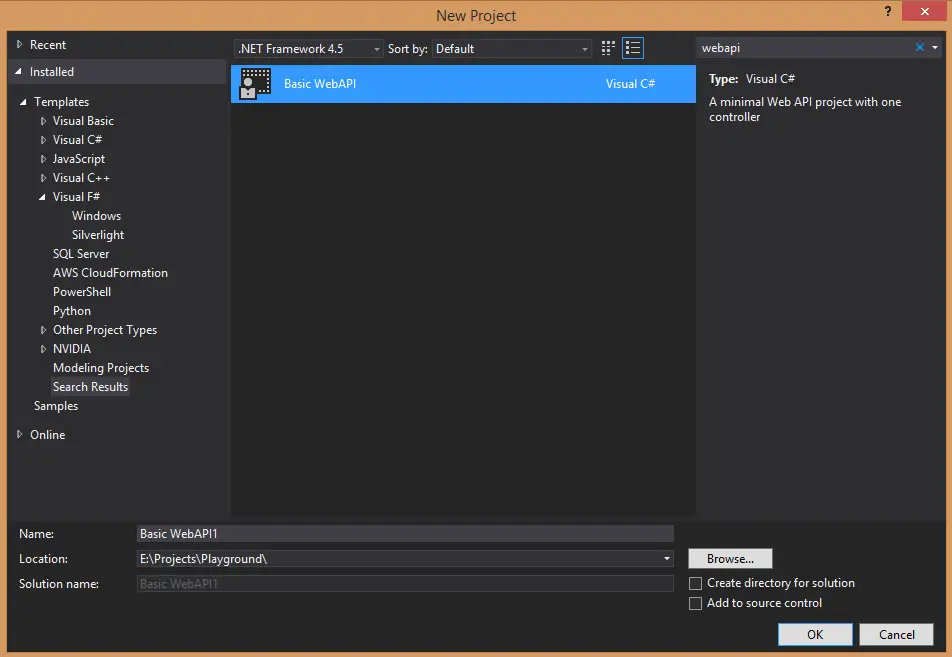 visual-studio-template-project