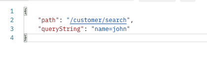 Query string response